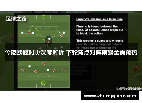 今夜欧冠对决深度解析 下轮焦点对阵前瞻全面预热 今夜欧冠对决深度解析 下轮焦点对阵前瞻全面预热